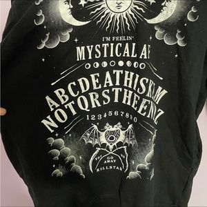 Ouija black hoodie